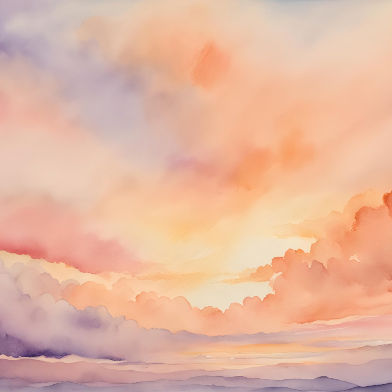 Sunset Drawing 1000 X 1000px 1784544968