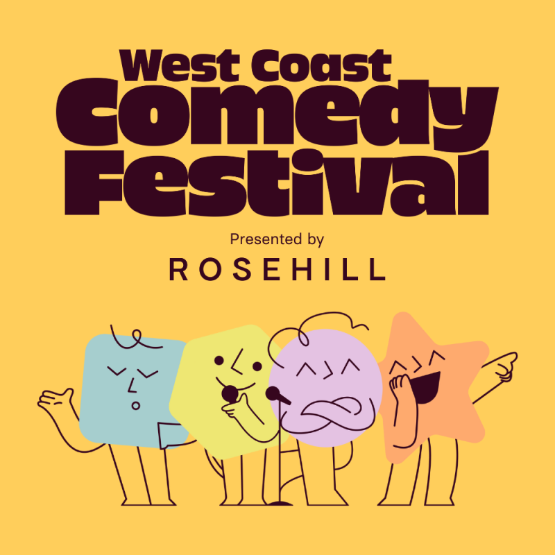 West Coast Comedy Festival 1000 X 1000px