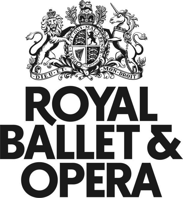 Royal Ballet Opera Primary Lockup Crest Positive Black Rgb